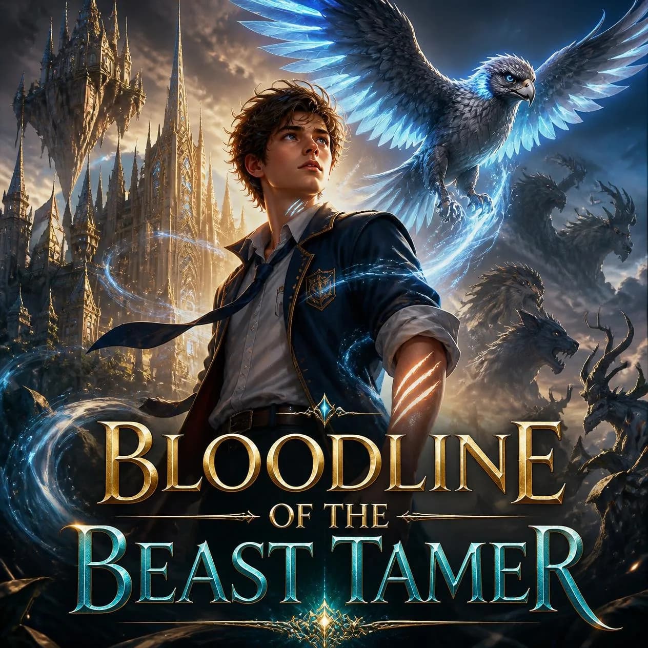 Cover of Bloodline of the Beast Tamer by Frederick Osric